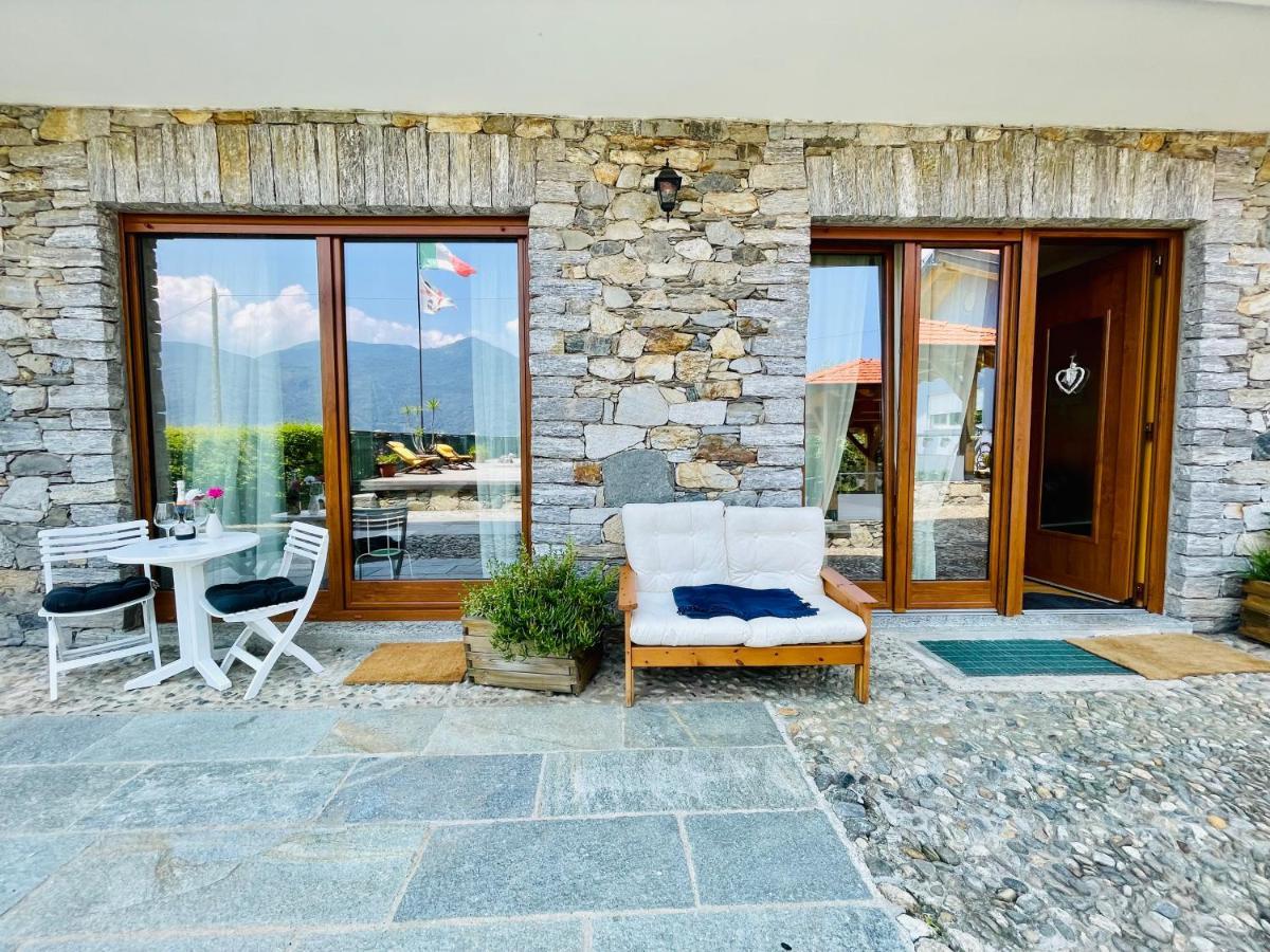 Casa Mimosa Lägenhet Cannobio Exteriör bild